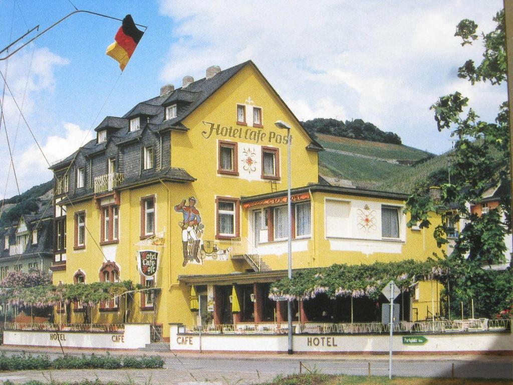 Hotel Cafe Post Ruedesheim am Rhein Exterior photo